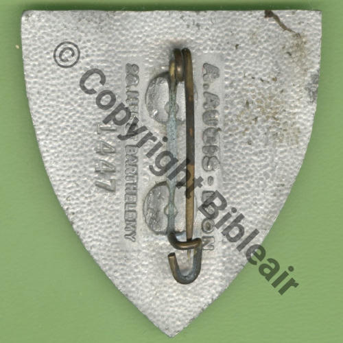 A0548 07e.EC 51.52 BIZERTE A0548NH  A.AUGIS.LYON ST.BARTH 2Li Alu Peint 2Griffes Granuleux Pattes rouges No1447 Src.Y.GENTY 80Eur(x2) 